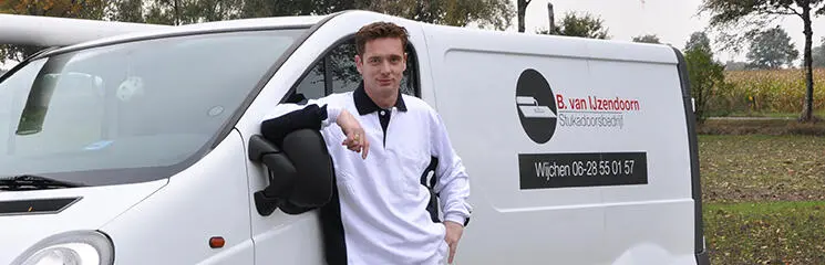 Stukadoor aan het werk